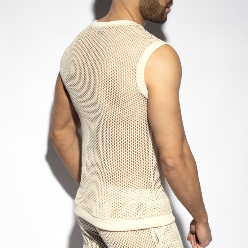 Tricou V-Neck Croșetat Es Collection TS350 | Addicted România – livrare rapidă
