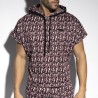 Es Collection Labirintus Laza Ujjatlan Kapucnis Pulóver SP334 | Addicted România – fast delivery