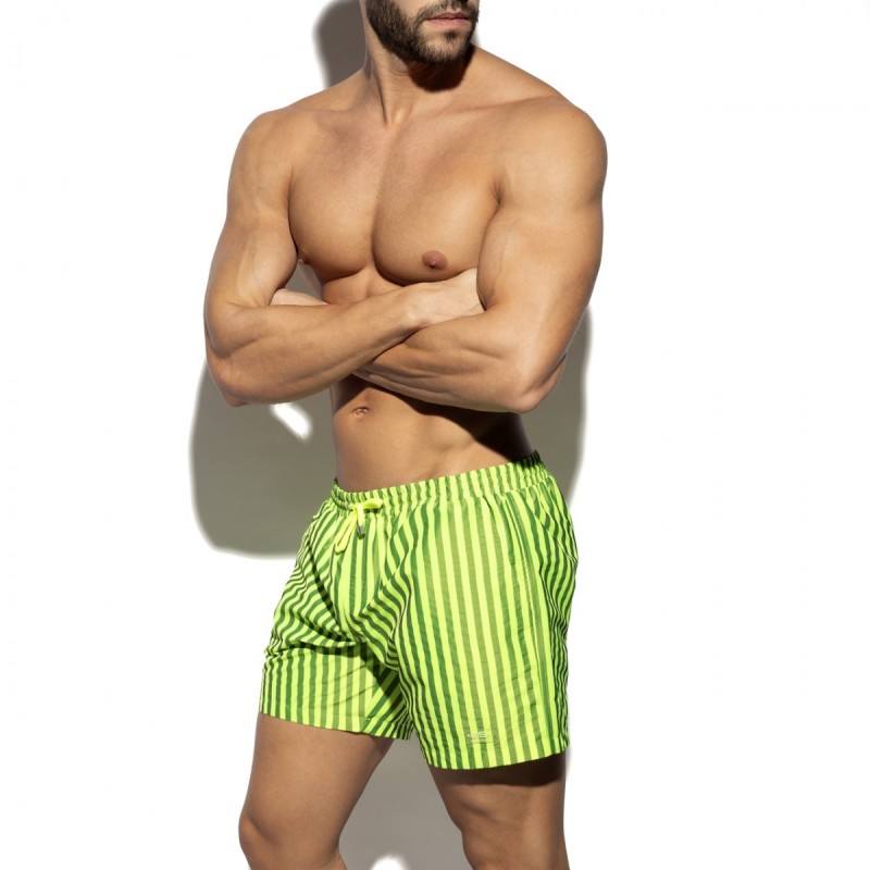 Șort de Baie Neon Stripes ES Collection 2523 | Addicted România – livrare rapidă