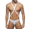 Addicted Hüllőmintás Keresztpántos Body ADP10