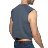 Addicted Recycled Cotton Crop Top AD1461 | Addicted România – fast delivery