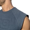 Addicted Recycled Cotton Crop Top AD1461 | Addicted România – fast delivery