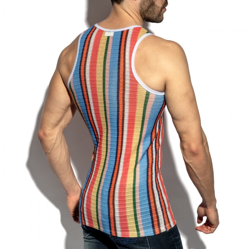 ES Collection Gelato Stripe Tank Top TS373 | Addicted România – fast delivery