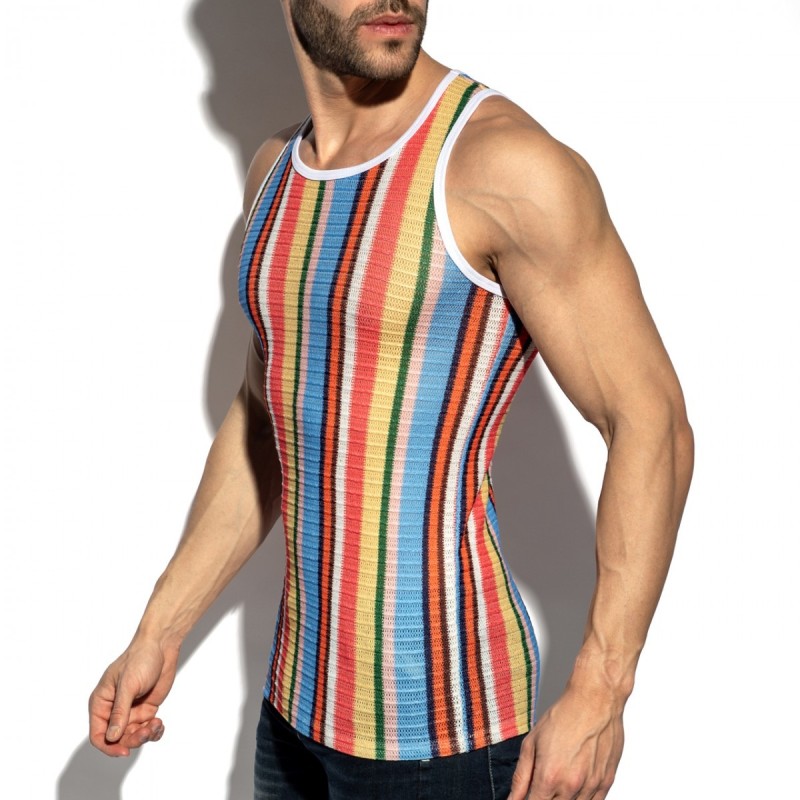 ES Collection Gelato Stripe Tank Top TS373 | Addicted România – fast delivery