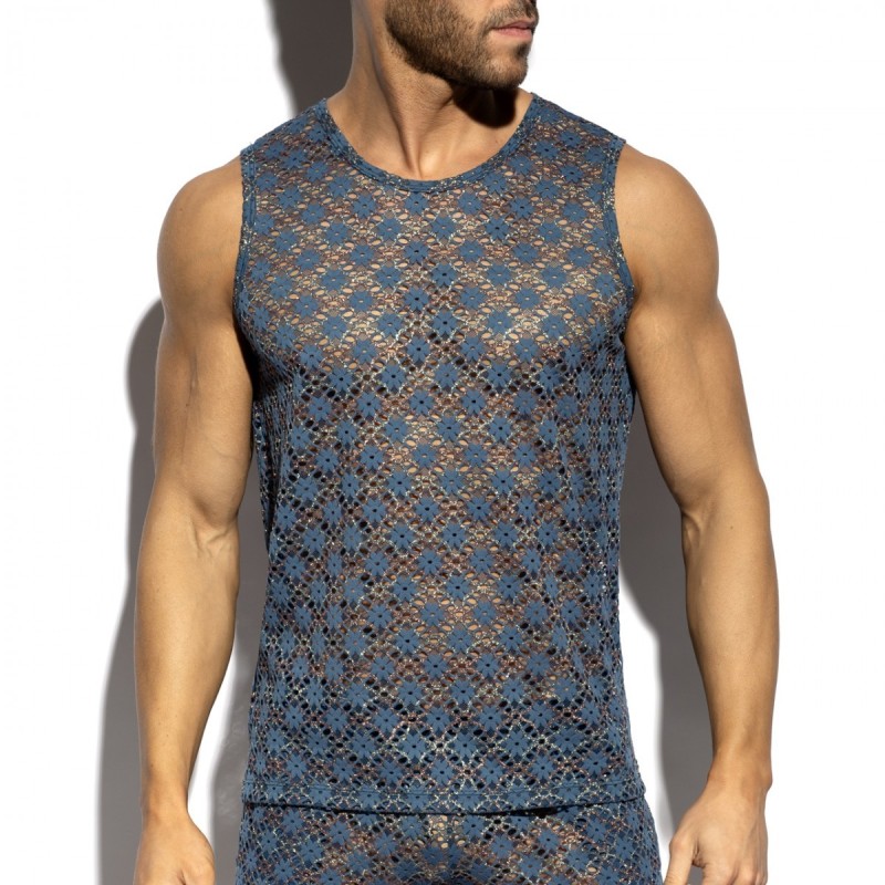 ES Collection Metallic Bloom Tank Top TS361 | Addicted România – fast delivery