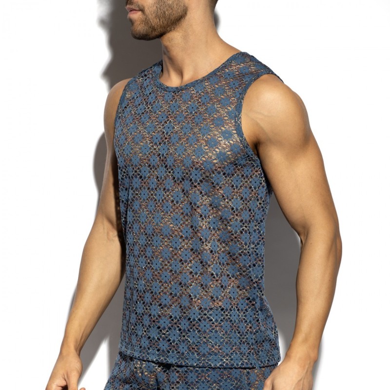 ES Collection Metallic Bloom Tank Top TS361 | Addicted România – fast delivery
