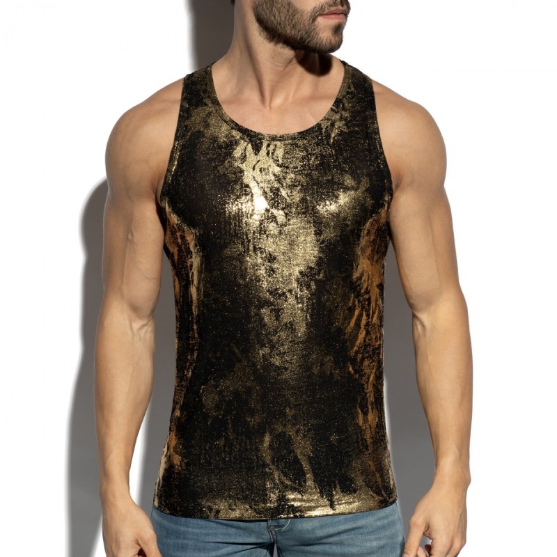 ES Collection Gold + Gold Tank Top TS378 | Addicted România – fast delivery