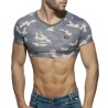 AD Fetish Camo Crop Top AD868 | Addicted România