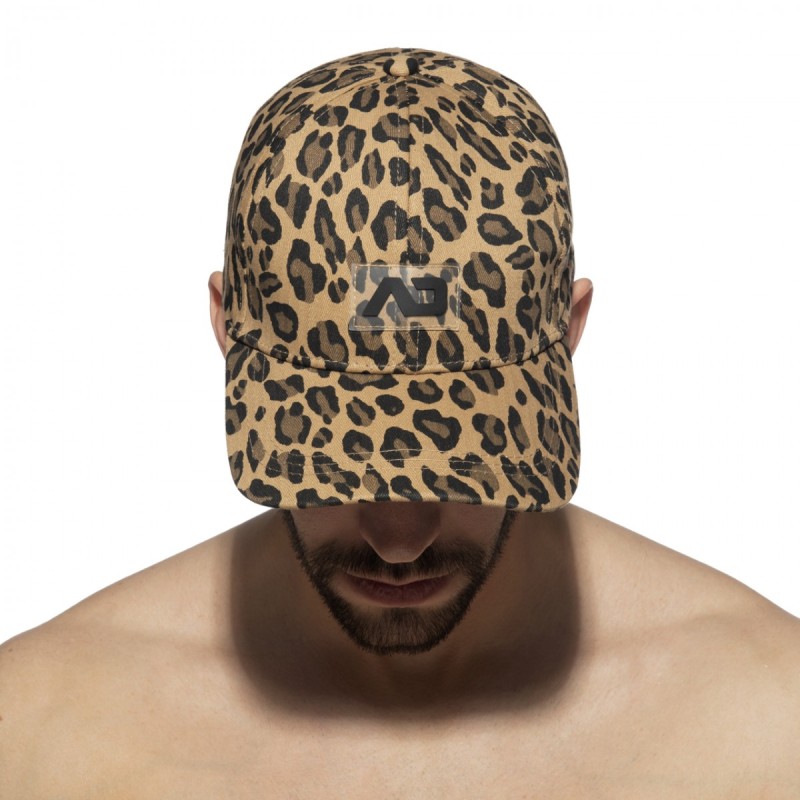 Addicted Leopard Print Cap AD1197 | Addicted România – fast delivery