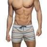 Addicted Pantaloni Scurți De Baie Retro Stripes ADS351 | Addicted România – livrare rapidă