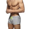 Addicted Navy Stripes Recycled Swim Shorts ADS353 | Addicted România – fast delivery