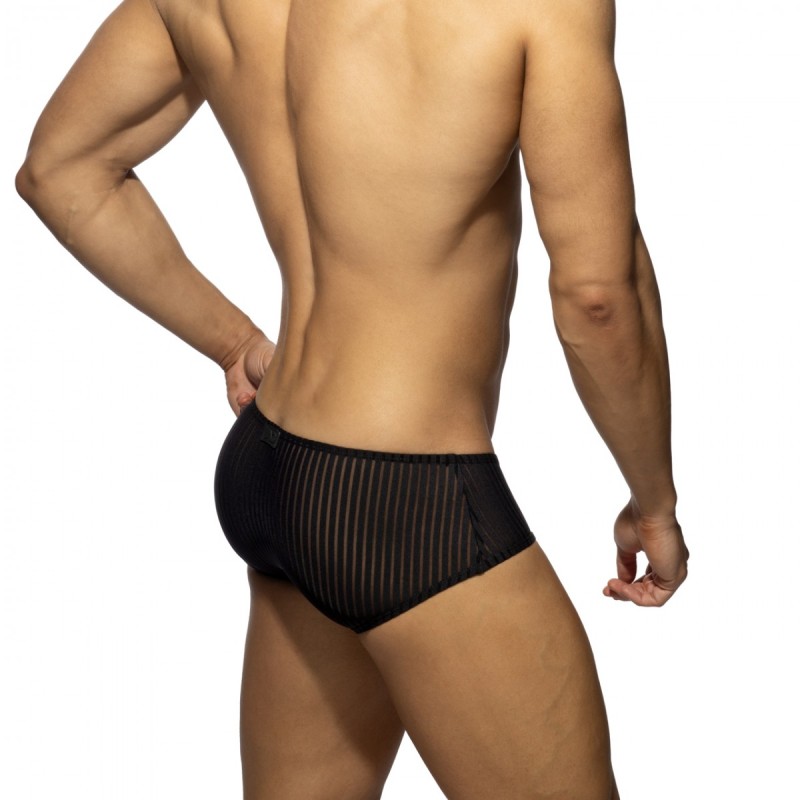 Addicted Black Stripe Slip AD1413 | Addicted România