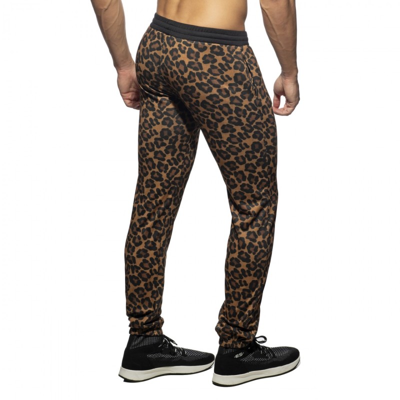 Addicted Leopard Long Athletic Pants AD1130 | Addicted România – fast delivery