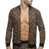 Addicted Geacă Bomber Cu Print Leopard AD1132