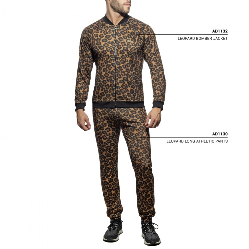 Addicted Leopard Bomber Jacket AD1132
