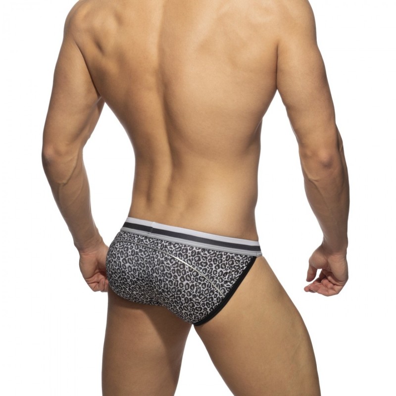 Addicted Leopard Stripes Bikini ADS268 | Addicted România