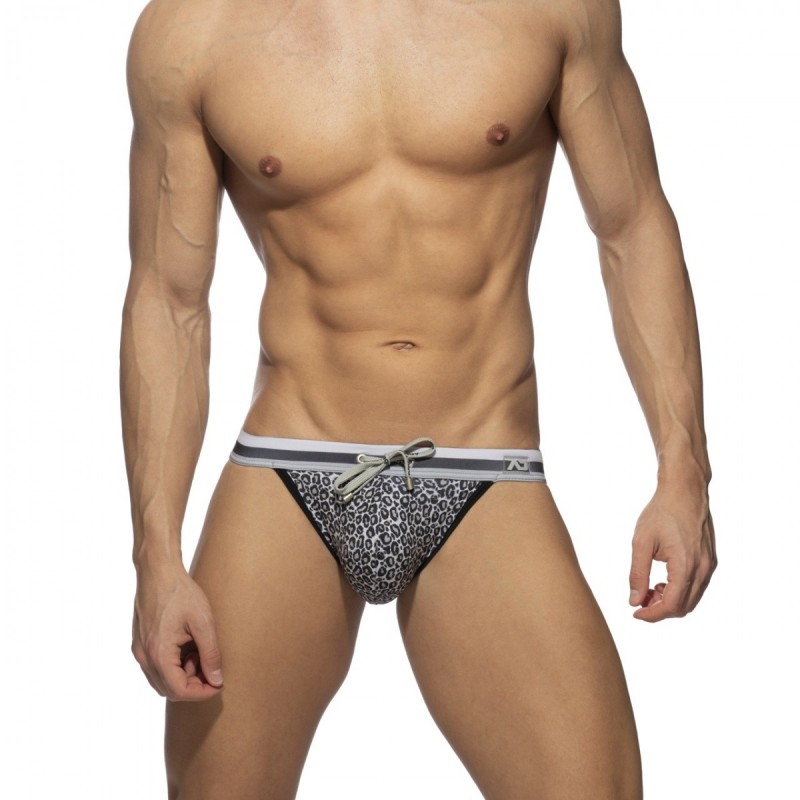 Addicted Leopard Stripes Bikini ADS268 | Addicted România