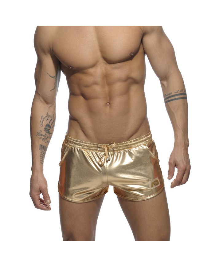 Șort Metalic Addicted AD562 Șort Metalic Addicted AD562