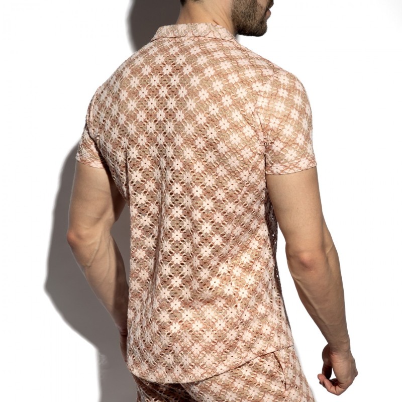 ES Collection Metallic Bloom Shirt SHT037 | Addicted România