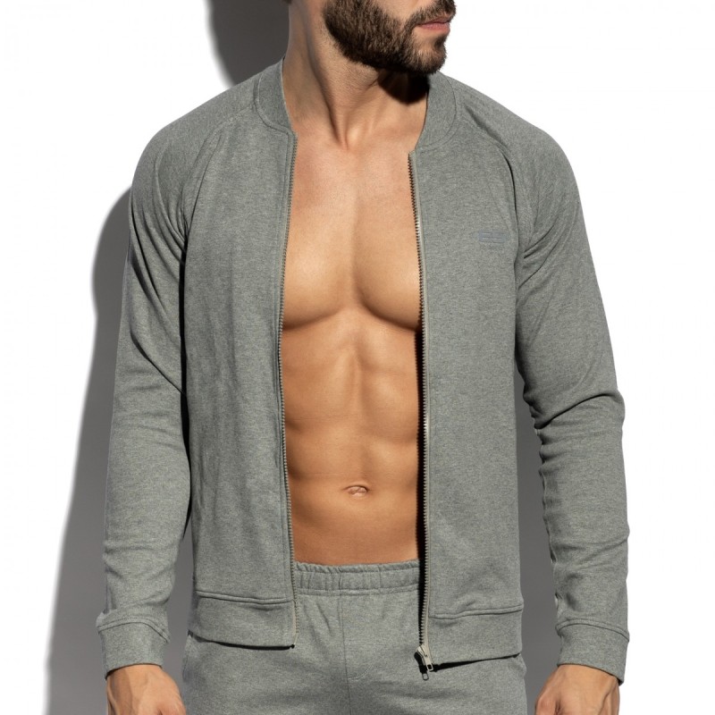 ES Collection Geacă Bomber Cu Fermoar SP361 | Addicted România – livrare rapidă