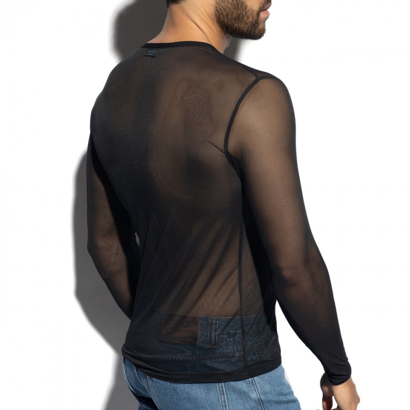 ES Collection Net Long Sleeves T-Shirt TS360 | Addicted România – fast delivery