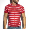 ES Collection Tricou Polo Cu Dungi POLO34 | Addicted România – livrare rapidă