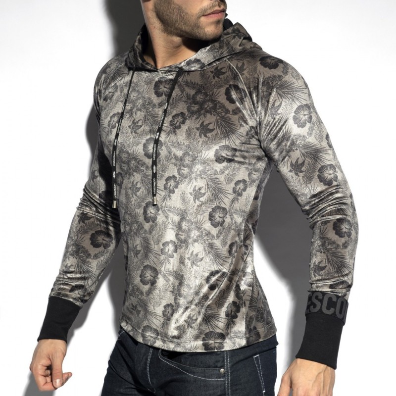 ES Collection Hanorac Floral Din Catifea SP262 | Addicted România – livrare rapidă