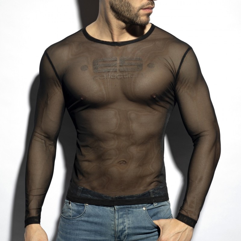 ES Collection Net Long Sleeves T-Shirt TS303 | Addicted România – fast delivery