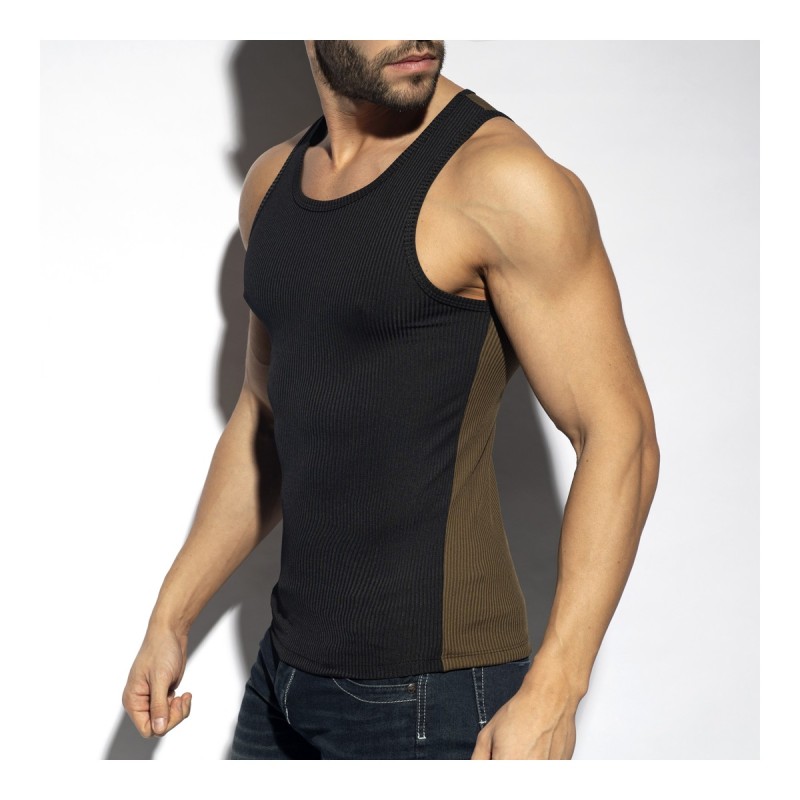 ES Collection Maiou Bicolor Din Rib Reciclat TS323 | Addicted România – livrare rapidă