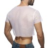 Addicted Crop Top Mesh AD1189 | Addicted România – livrare rapidă