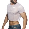 Addicted Crop Top Mesh AD1189 | Addicted România – livrare rapidă