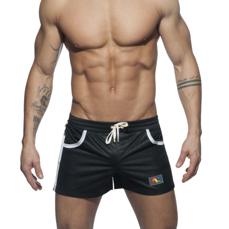Addicted Mesh Rainbow Short ADS178 | Addicted România – fast delivery