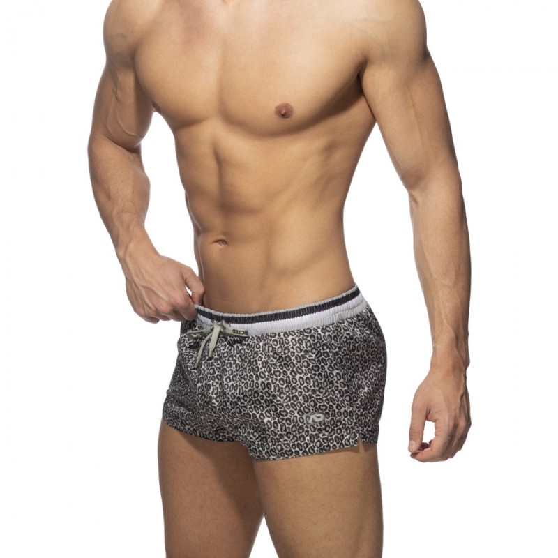 Addicted Leopard Stripes Swim Short ADS290 | Addicted România