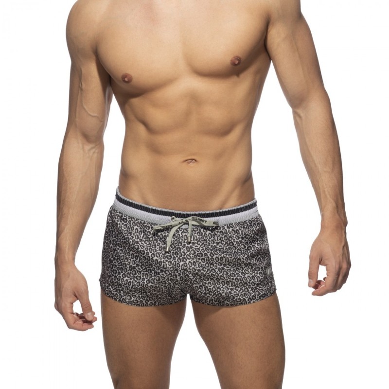 Addicted Pantaloni Scurți De Baie Leopard Stripes ADS290 | Addicted România – livrare rapidă