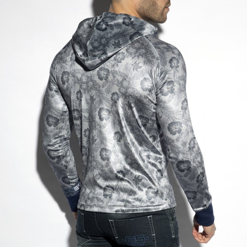 ES Collection Hanorac Floral Din Catifea SP262 | Addicted România – livrare rapidă