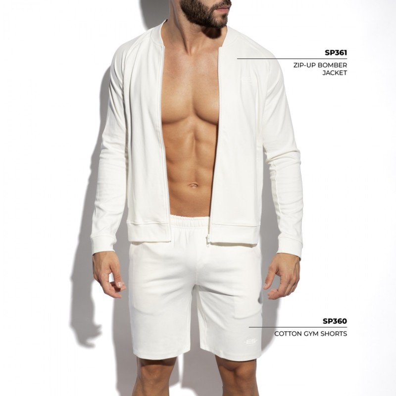ES Collection Zip-Up Bomber Jacket SP361 | Addicted România – fast delivery