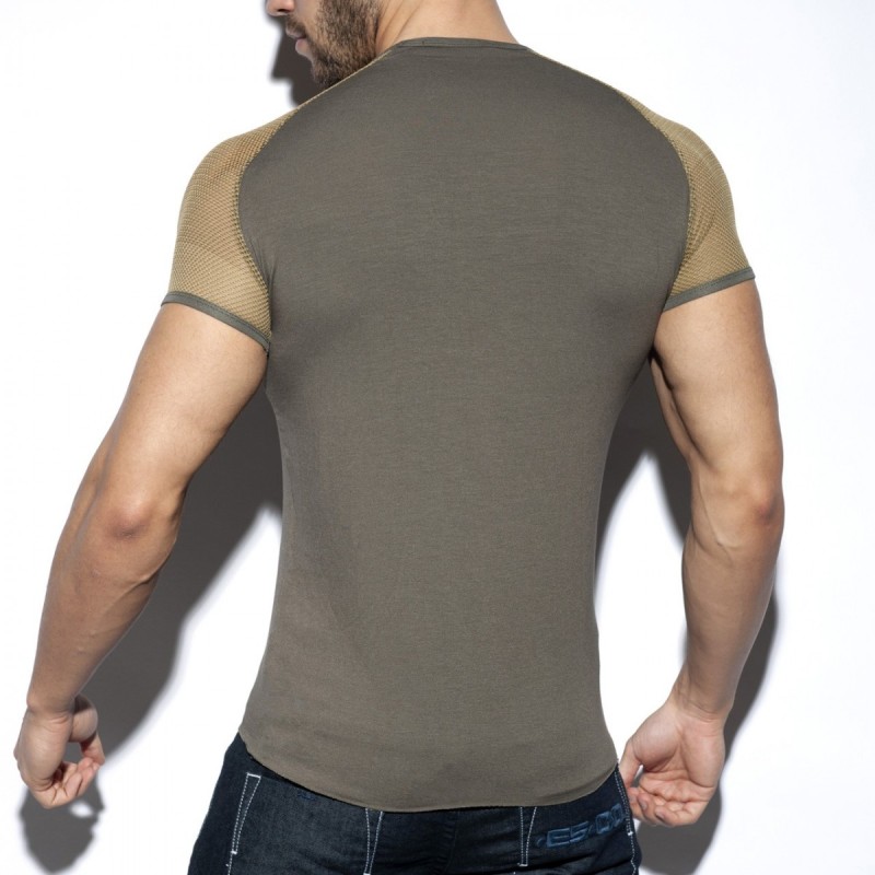 ES Collection Tricou Ranglan Mesh TS264 | Addicted România – livrare rapidă