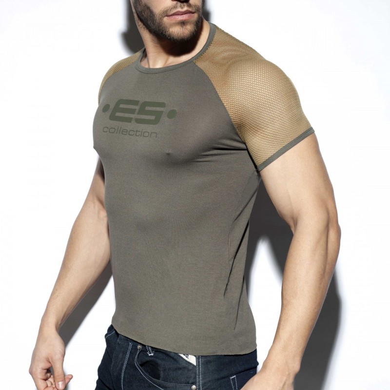 ES Collection Tricou Ranglan Mesh TS264 | Addicted România – livrare rapidă