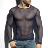 ES Collection Tricou Cu Mânecă Lungă Din Mesh TS304 | Addicted România – livrare rapidă