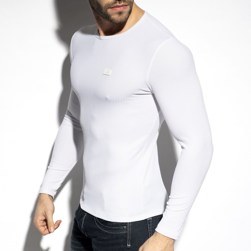 ES Collection Tricou Cu Mânecă Lungă Din Rib Reciclat TS325 | Addicted România – livrare rapidă