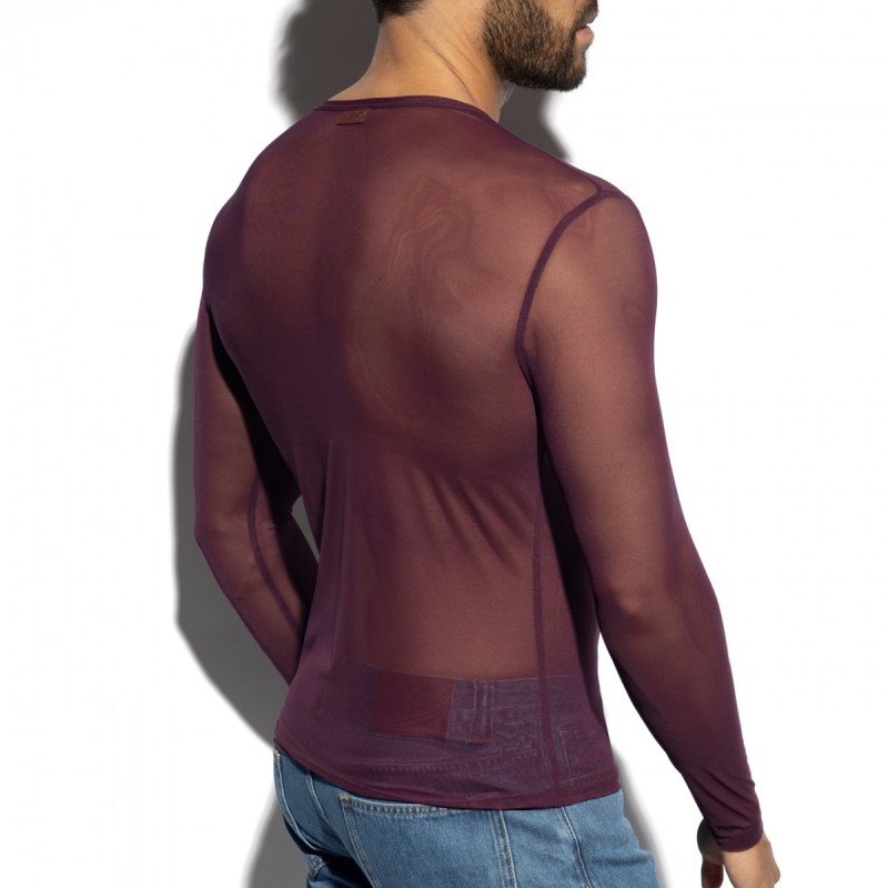 ES Collection Tricou Cu Mânecă Lungă Net TS360 | Addicted România – livrare rapidă