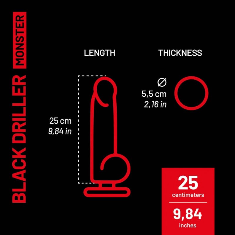 Addicted Monster Black Driller AC174 | Addicted România – fast delivery