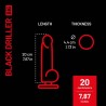 Addicted Huge Black Driller AC173 | Addicted România – fast delivery