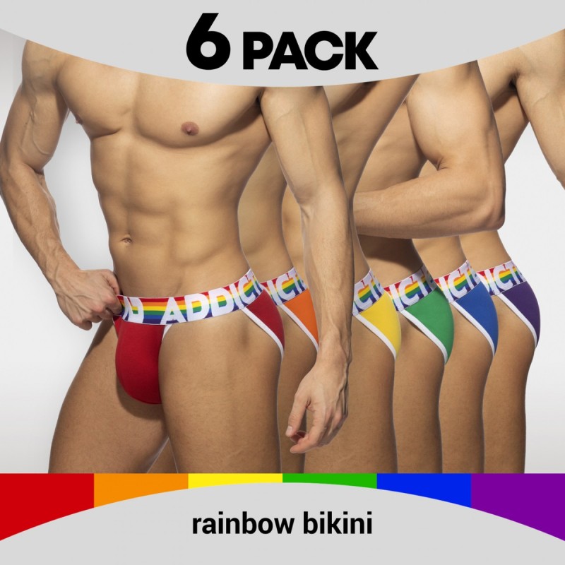 Bikini Curcubeu 6 Perechi Addicted AD1146 | Addicted România – livrare rapidă