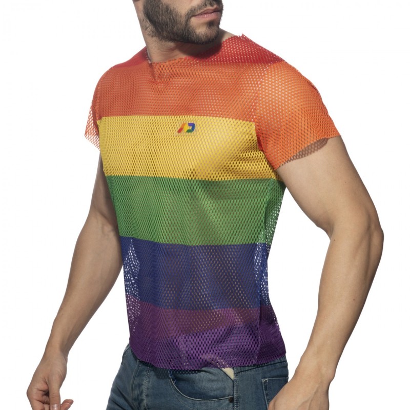 Tricou din Plasă Curcubeu Addicted AD1167