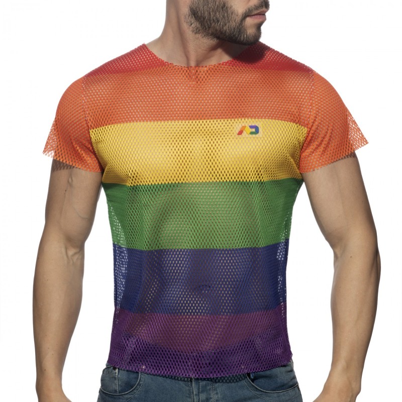 Tricou din Plasă Curcubeu Addicted AD1167