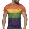 Tricou din Plasă Curcubeu Addicted AD1167