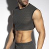 ES Collection Checkmate Midriff Crop Top TS342 | Addicted România – fast delivery