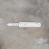 Addicted White Leather Bracelet ADF43 | Addicted România – fast delivery