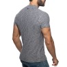 Addicted Jeans Rib Knit Polo Shirt AD1472 | Addicted România – fast delivery